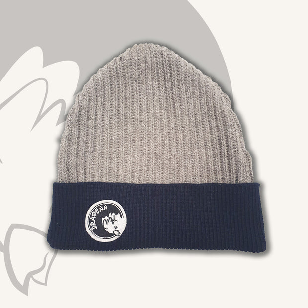 Recycled cashmere and wool beanie - Style 2